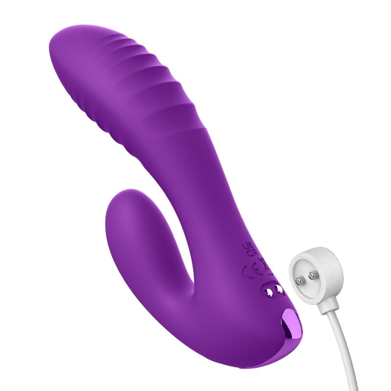 vibromasseur rabbit violet Secret Lover Fantasy For Her vue 2 sur 3