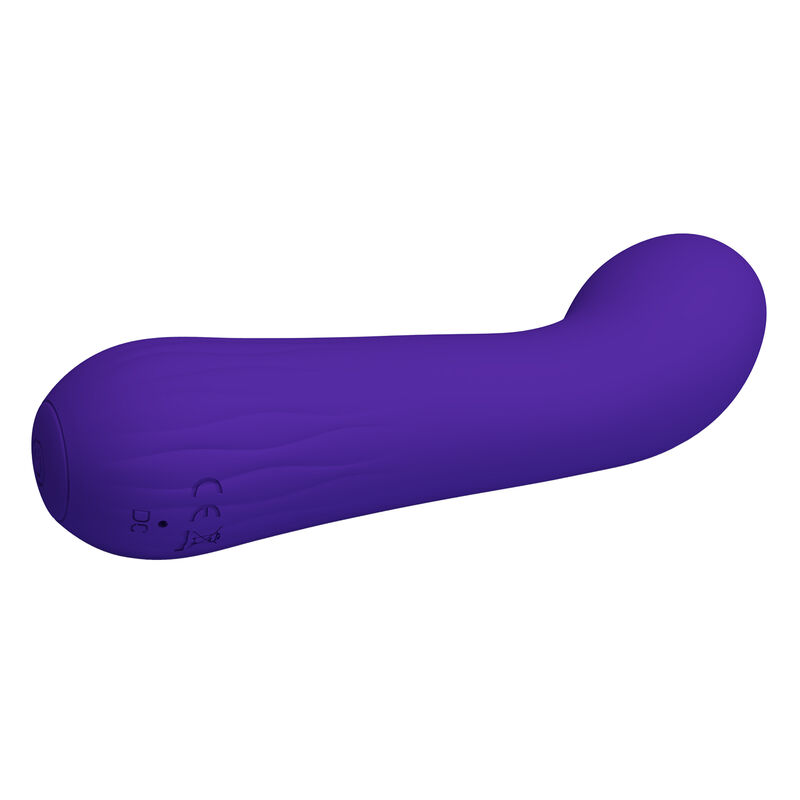 vibromasseur point G souple violet Faun Pretty Love vue 3 sur 9