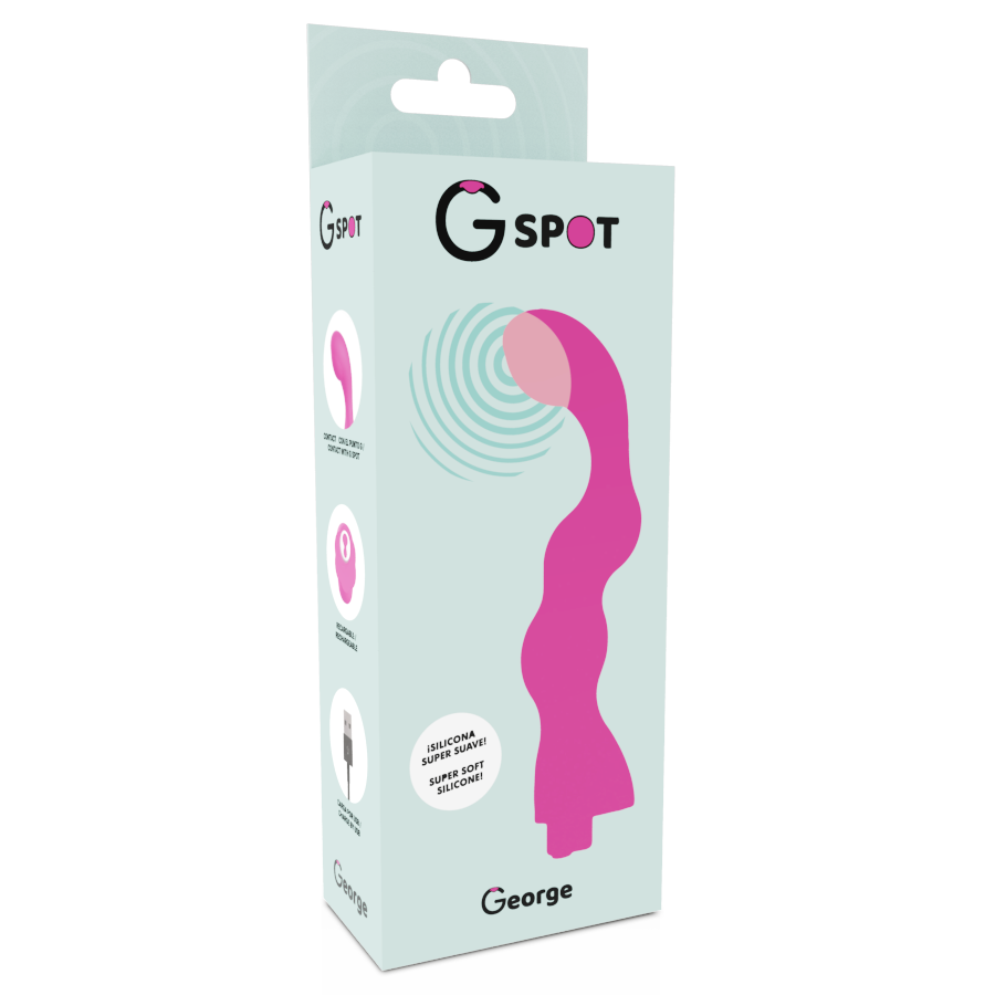 vibromasseur point G rechargeable rose George G-Spot vue 5 sur 5