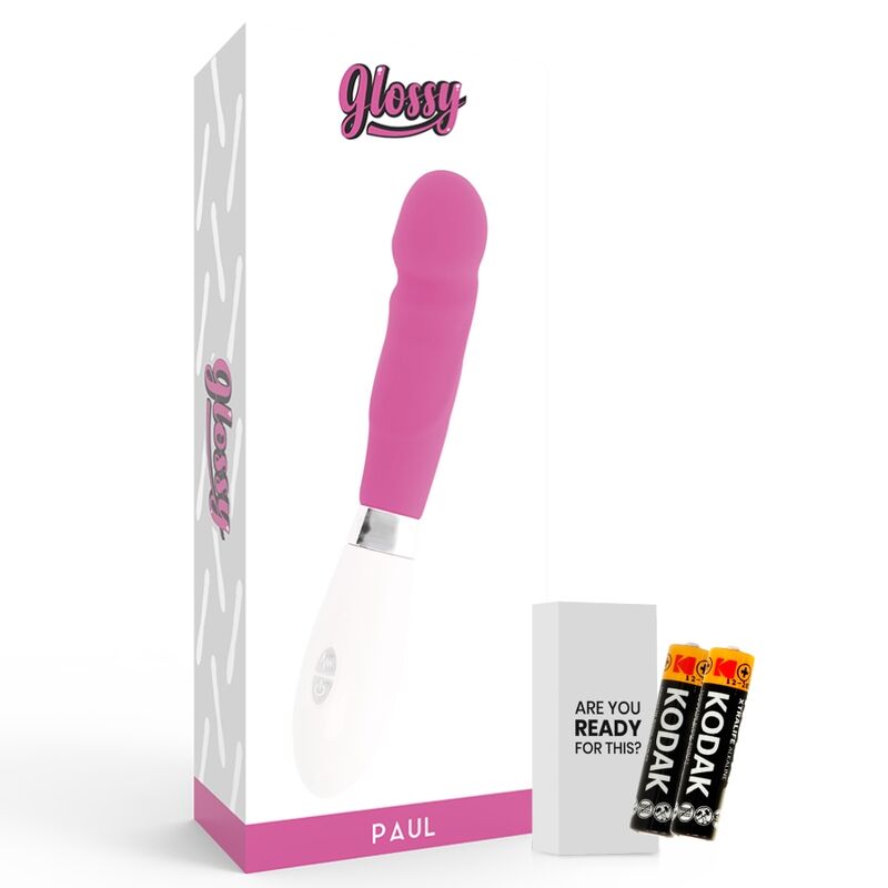 vibromasseur point G courbé rose 10 modes Paul Glossy vue 4 sur 6