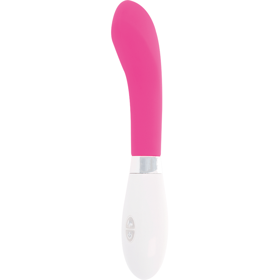 vibromasseur point G courbé rose 10 modes John Glossy vue 3 sur 7