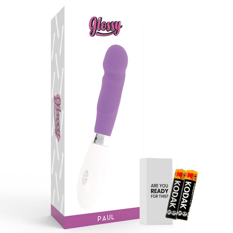 vibromasseur point G courbé violet 10 modes Paul Glossy vue 4 sur 6
