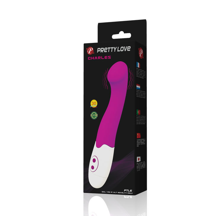 vibromasseur point G lilas 30 vibrations Charles Pretty Love vue 10 sur 11