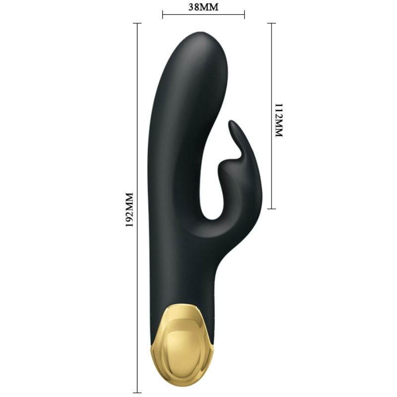 vibromasseur point G finition dorée Liberators Pretty Love vue 6 sur 6