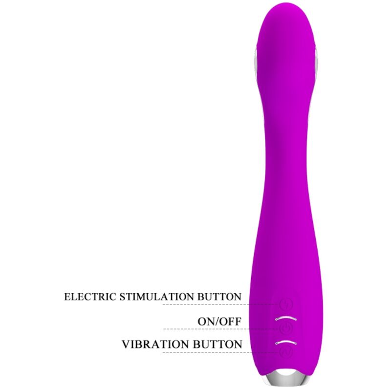 vibromasseur électrostimulation violet Hector Pretty Love vue 6 sur 8