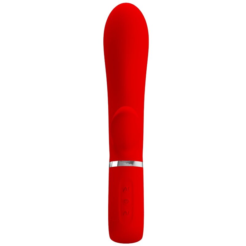 vibromasseur point G multifonction rouge Thomas Pretty Love vue 2 sur 9