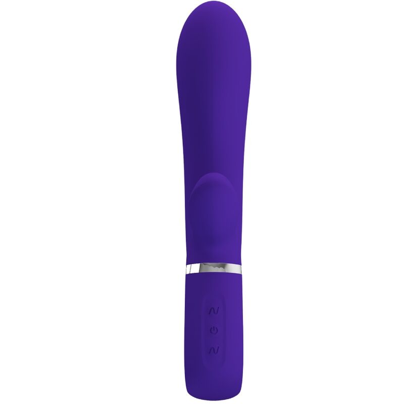 vibromasseur point G multifonction violet Thomas Pretty Love vue 2 sur 9