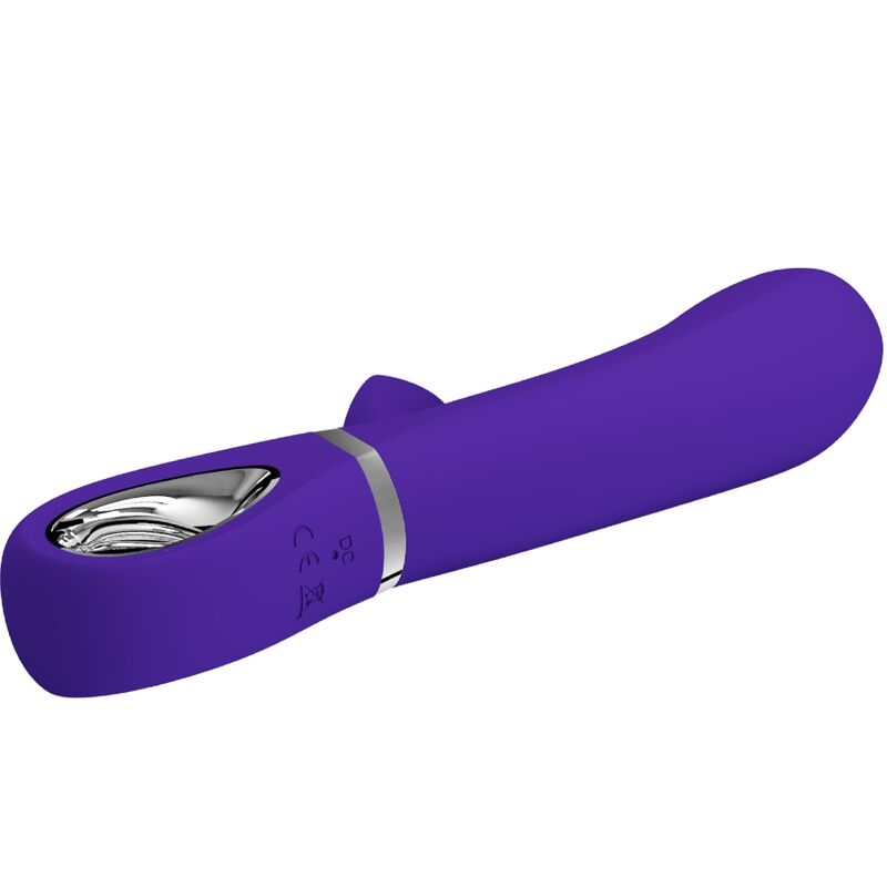 vibromasseur point G multifonction violet Thomas Pretty Love vue 3 sur 9