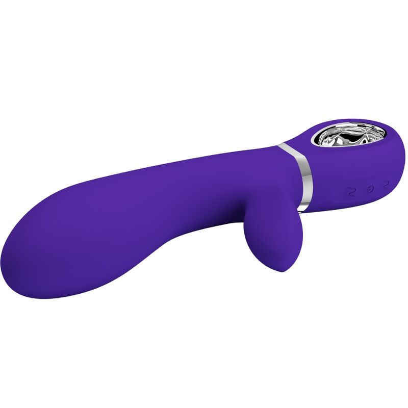 vibromasseur point G multifonction violet Thomas Pretty Love vue 4 sur 9
