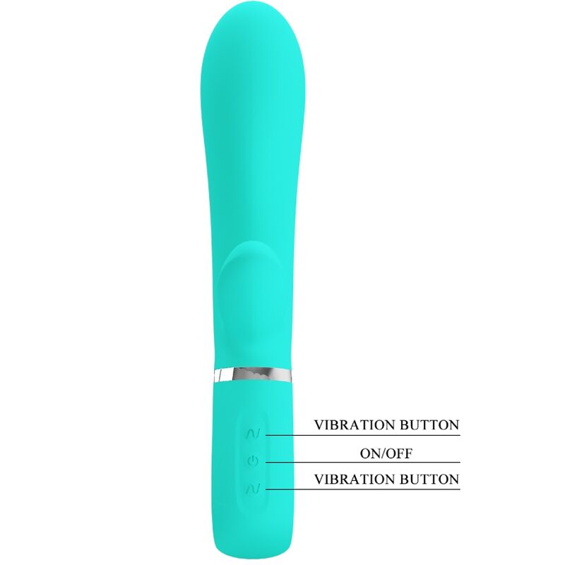 vibromasseur point G multifonction aqua Thomas Pretty Love vue 6 sur 9