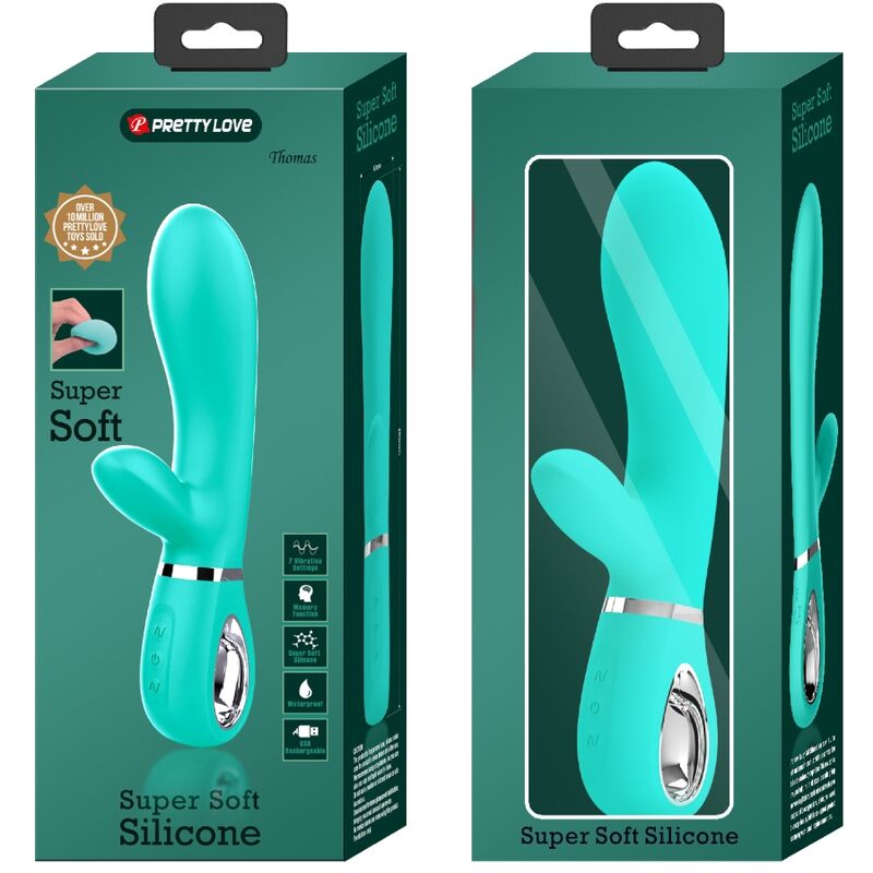 vibromasseur point G multifonction aqua Thomas Pretty Love vue 9 sur 9