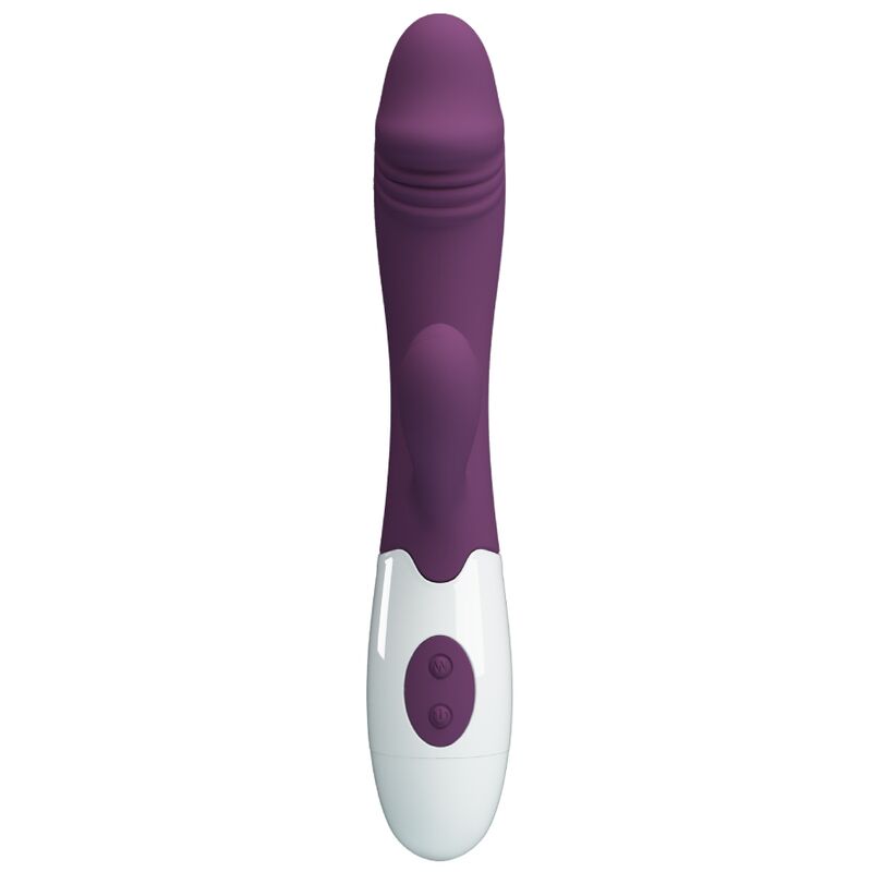 vibromasseur point G et clitoris violet Snappy Pretty Love vue 2 sur 10