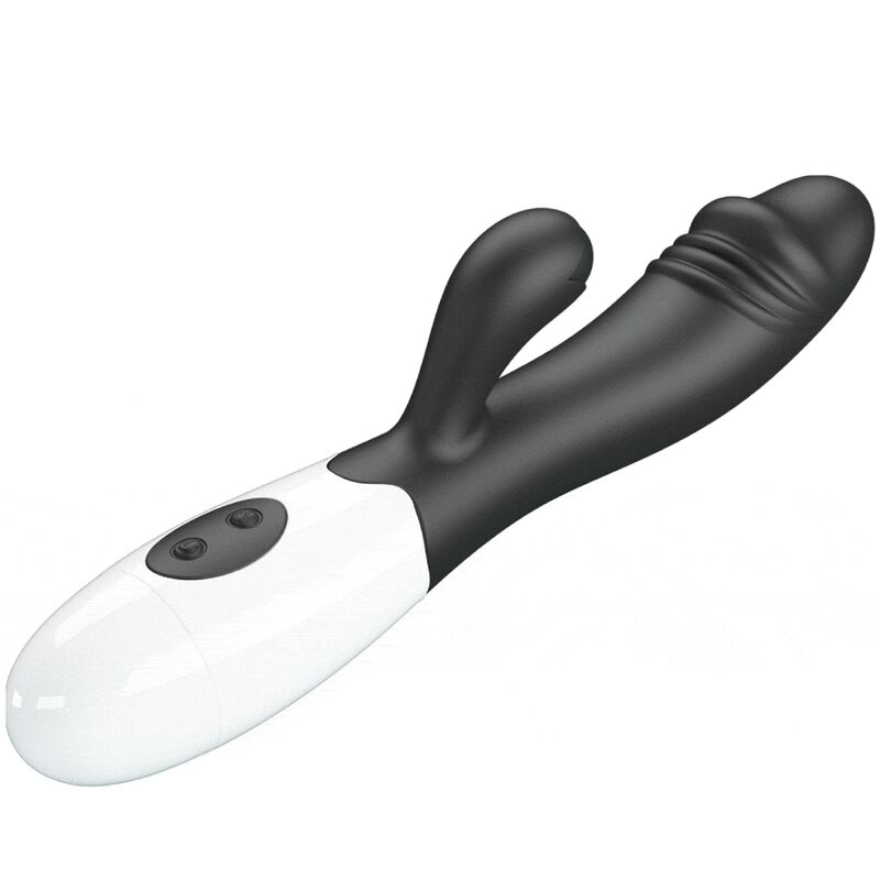vibromasseur point G et clitoris noir Snappy Pretty Love vue 4 sur 10