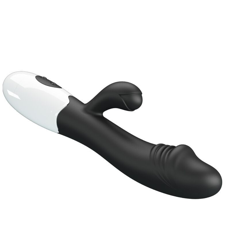 vibromasseur point G et clitoris noir Snappy Pretty Love vue 5 sur 10