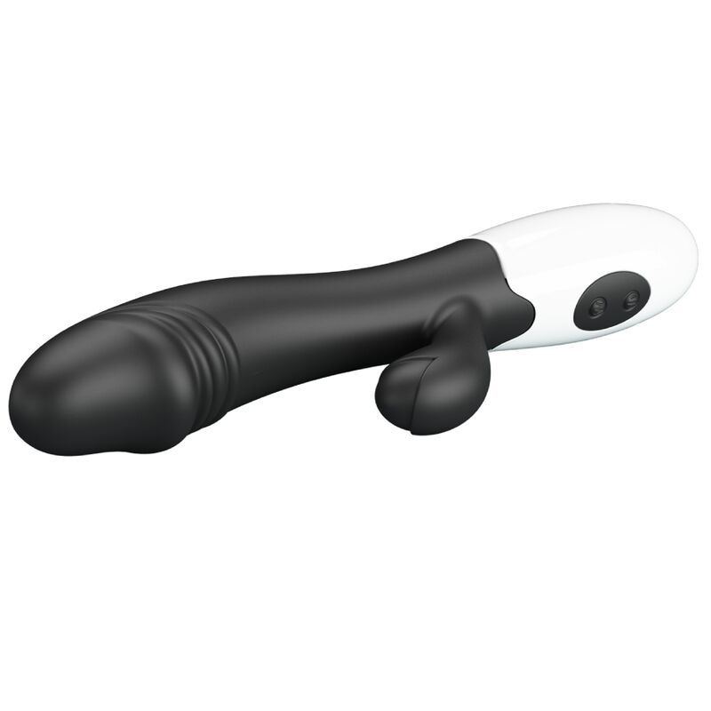 vibromasseur point G et clitoris noir Snappy Pretty Love vue 6 sur 10