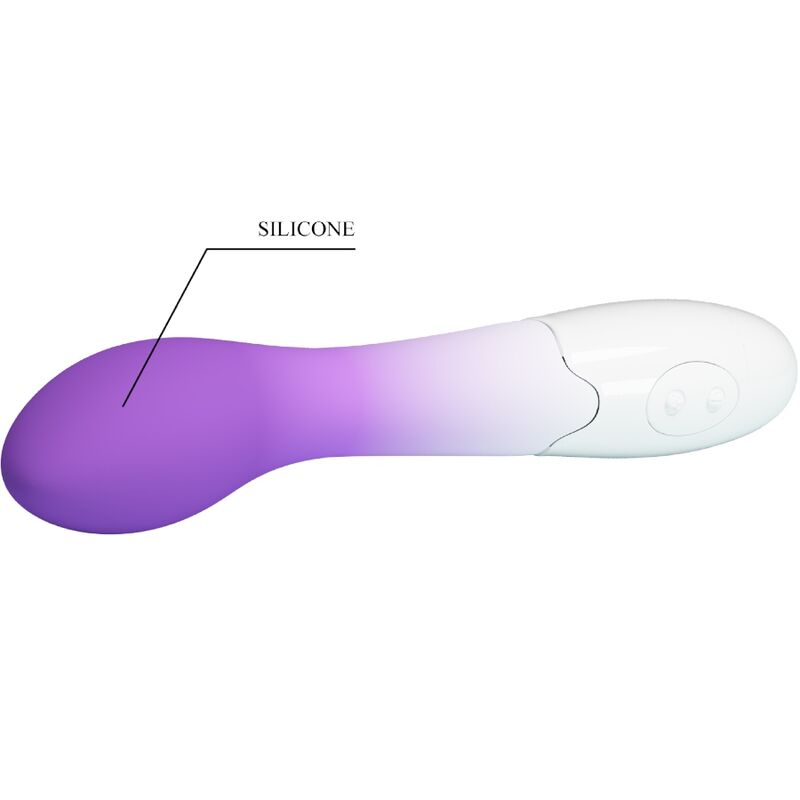 vibromasseur point G violet 30 vibrations Bishop Pretty Love vue 3 sur 6