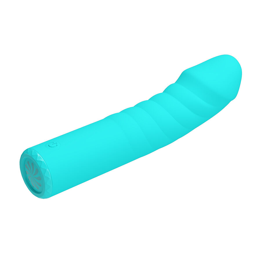 vibromasseur point G bleu lumineux Rylan Pretty Love vue 3 sur 12
