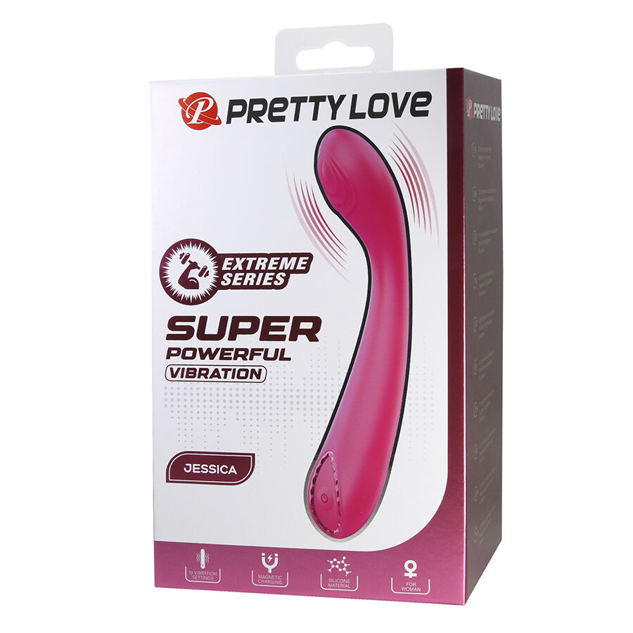 vibromasseur point G rose puissant Jessica Pretty Love vue 9 sur 9