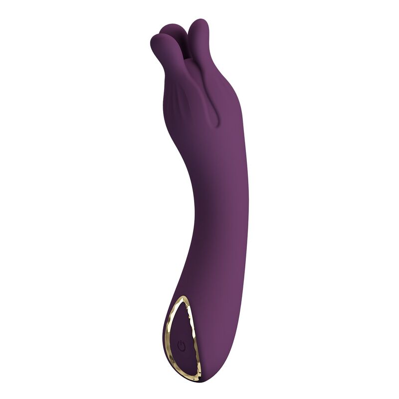 vibromasseur point G double embout violet Lunao Pretty Love vue 5 sur 10