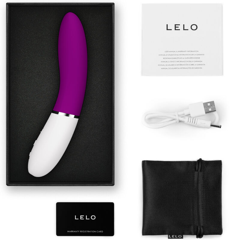 vibromasseur point G connecté rose LIV 3 Lelo vue 3 sur 4