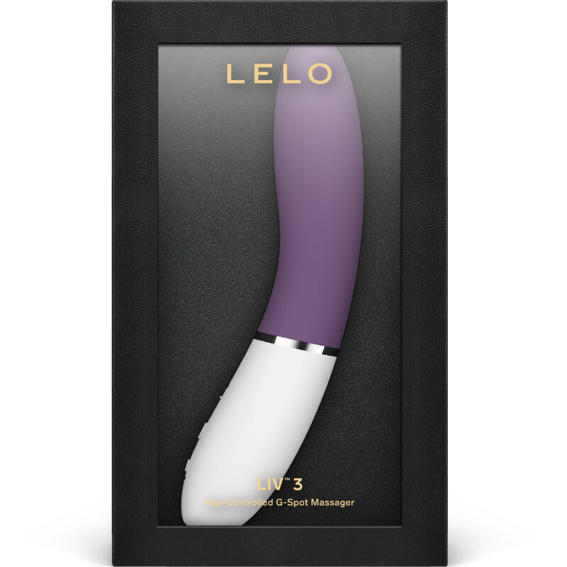 vibromasseur point G connecté violet LIV 3 Lelo vue 3 sur 4
