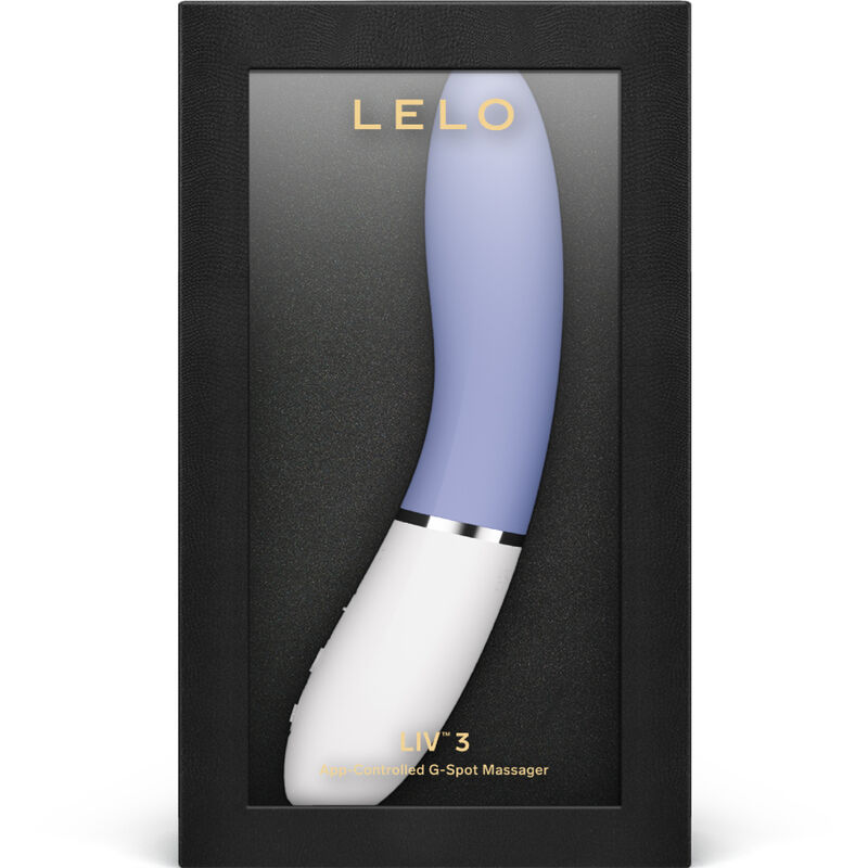 vibromasseur point G connecté bleu LIV 3 Lelo vue 2 sur 4