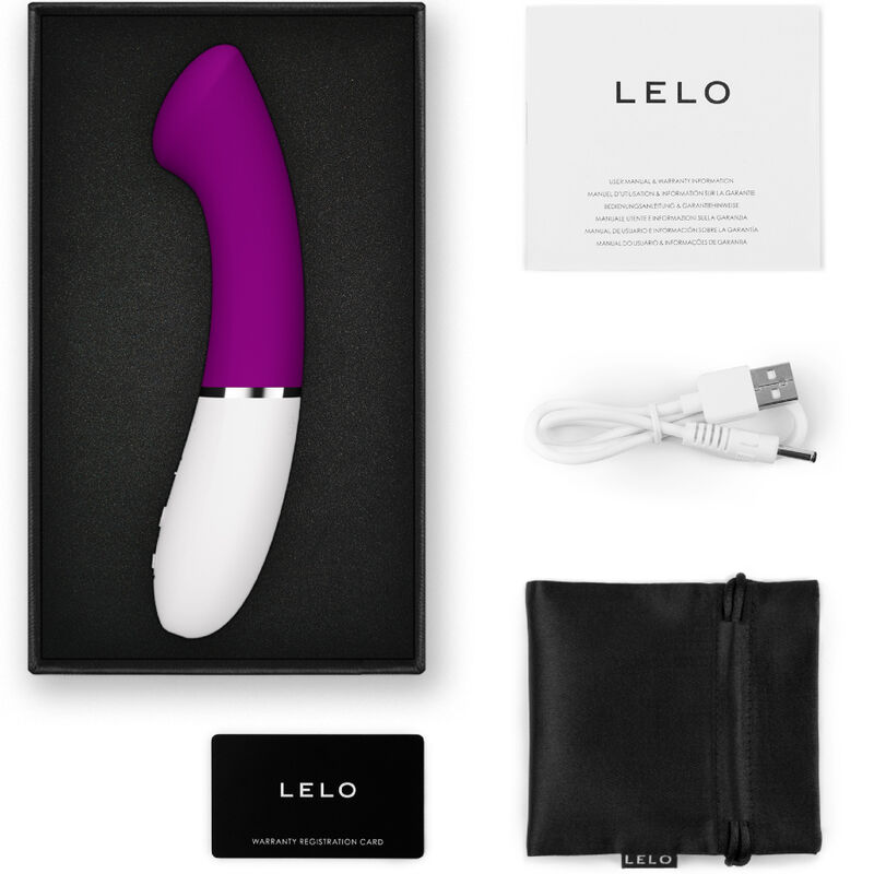 vibromasseur point G connecté rose GIGI 3 Lelo vue 2 sur 4