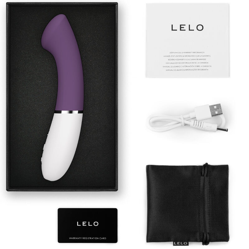 vibromasseur point G connecté violet GIGI 3 Lelo vue 2 sur 4