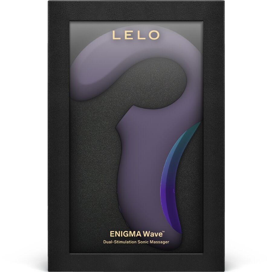 stimulateur point G et clitoris violet Enigma Wave Lelo vue 4 sur 5