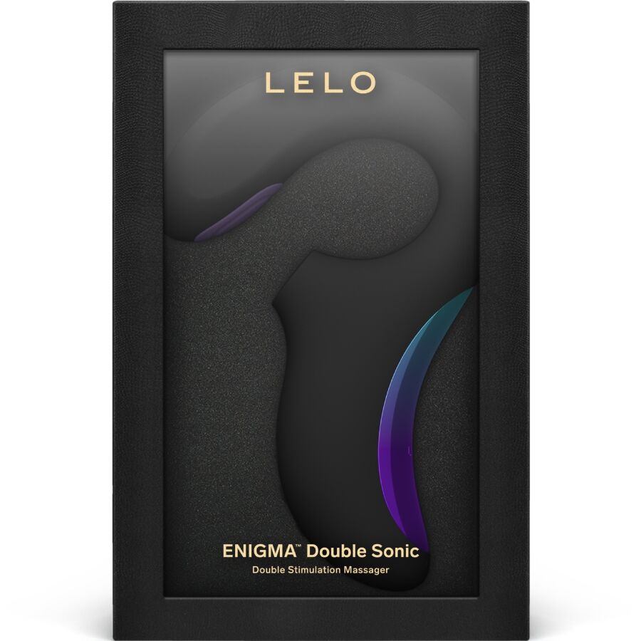 stimulateur sonique point A et clitoris noir Enigma Lelo vue 4 sur 5