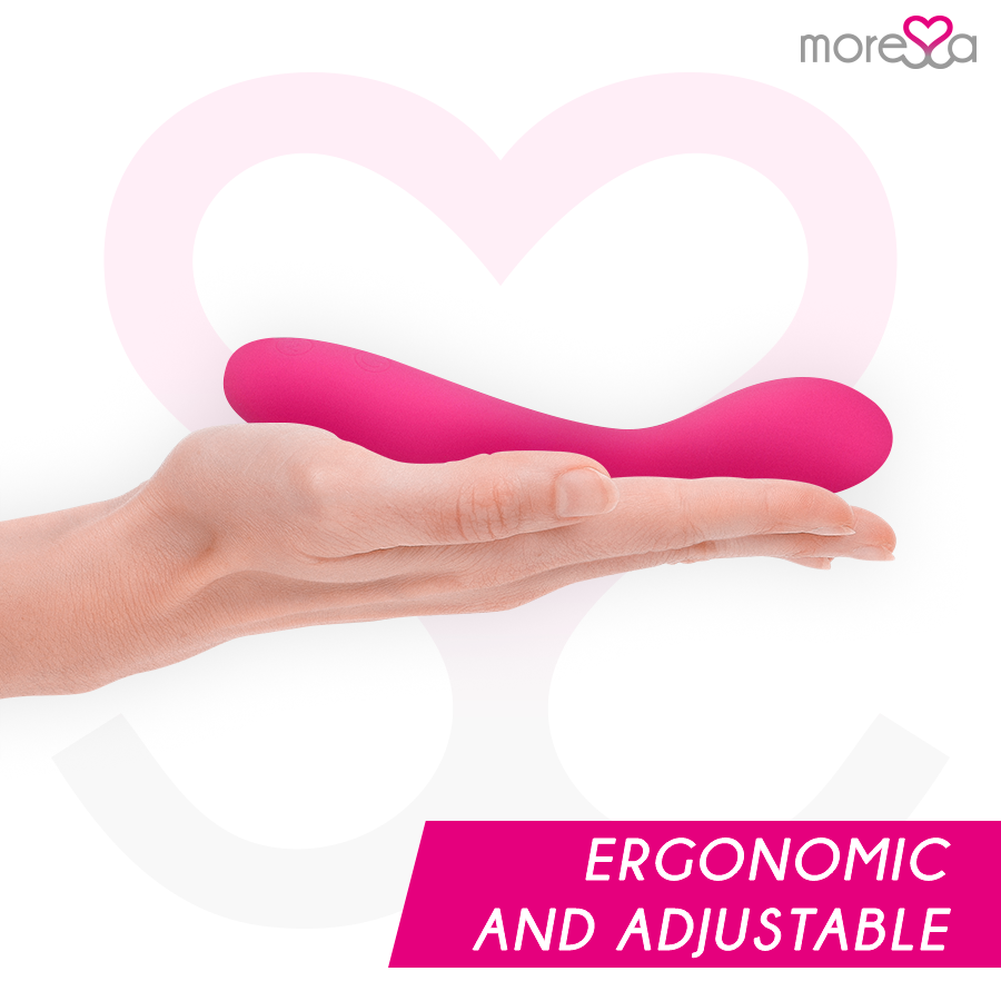 vibromasseur point G fin 30 modes rechargeable Druso Moressa vue 5 sur 8