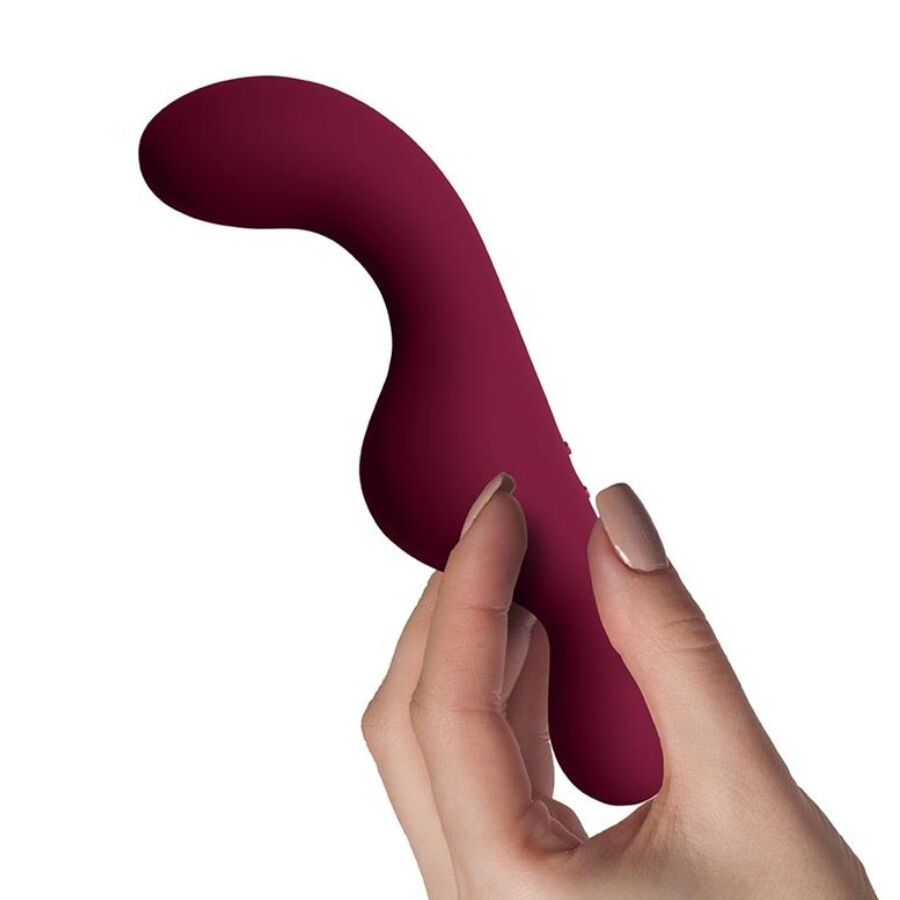 vibromasseur 2 en 1 télécommandé rouge Ruby Glow Rocks-Off vue 3 sur 10