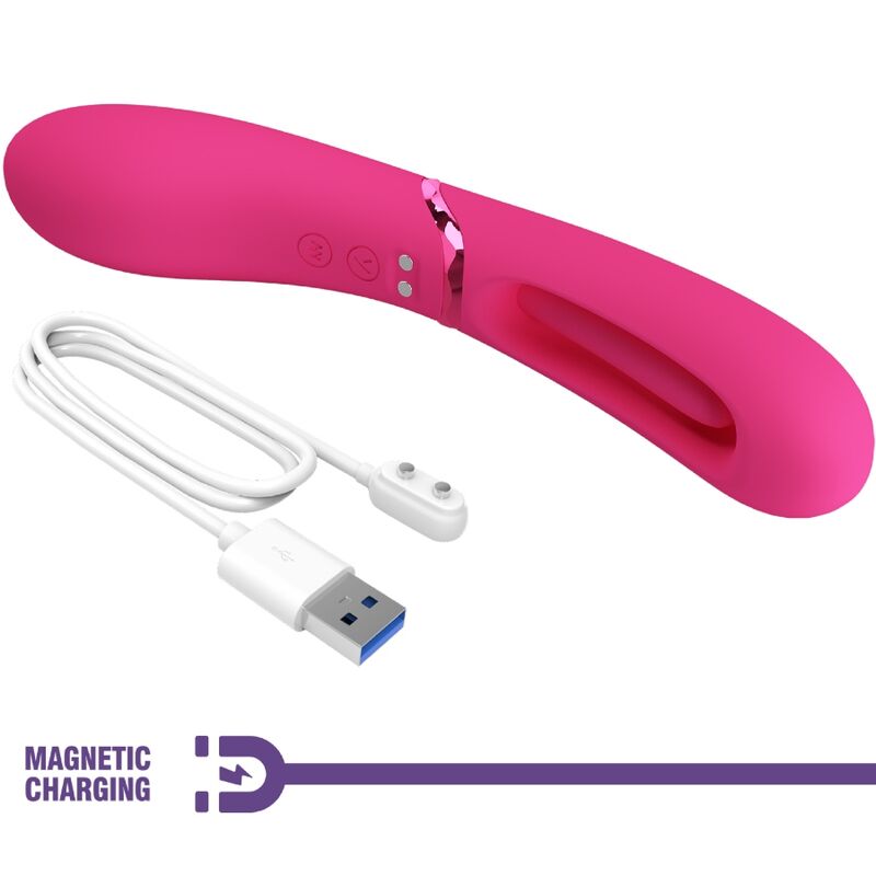 vibromasseur point G 7 vibrations rose Lexie Romance vue 9 sur 10
