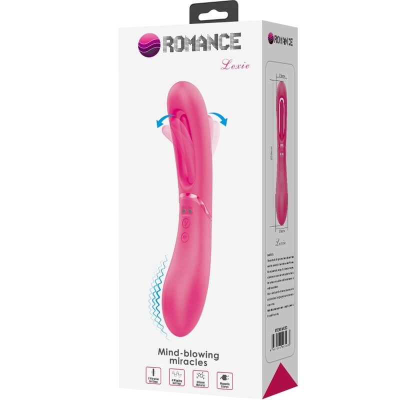 vibromasseur point G 7 vibrations rose Lexie Romance vue 10 sur 10