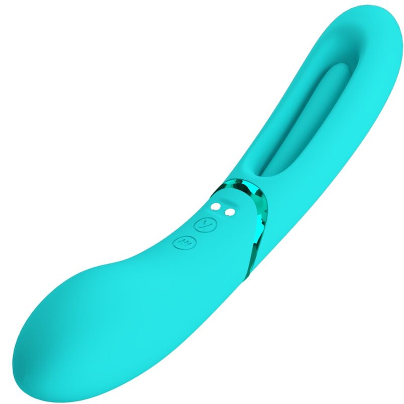 vibromasseur point G 7 vibrations bleu Lexie Romance vue 5 sur 9