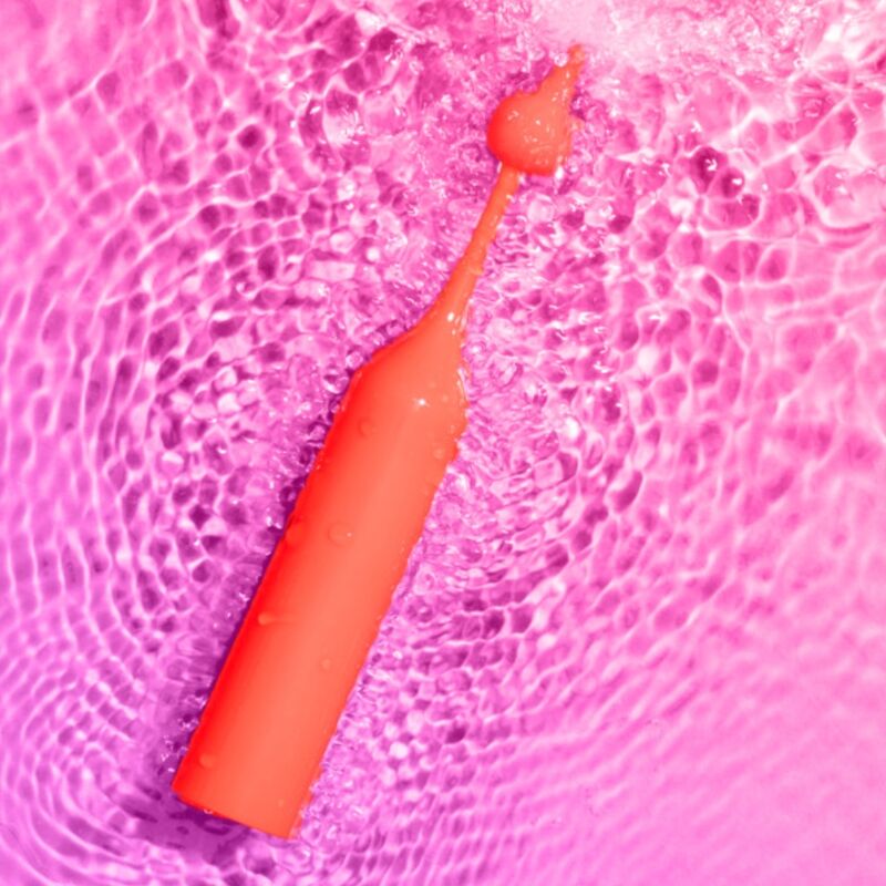 stimulateur clitoridien rond haute fréquence rouge Pop Romp vue 4 sur 13