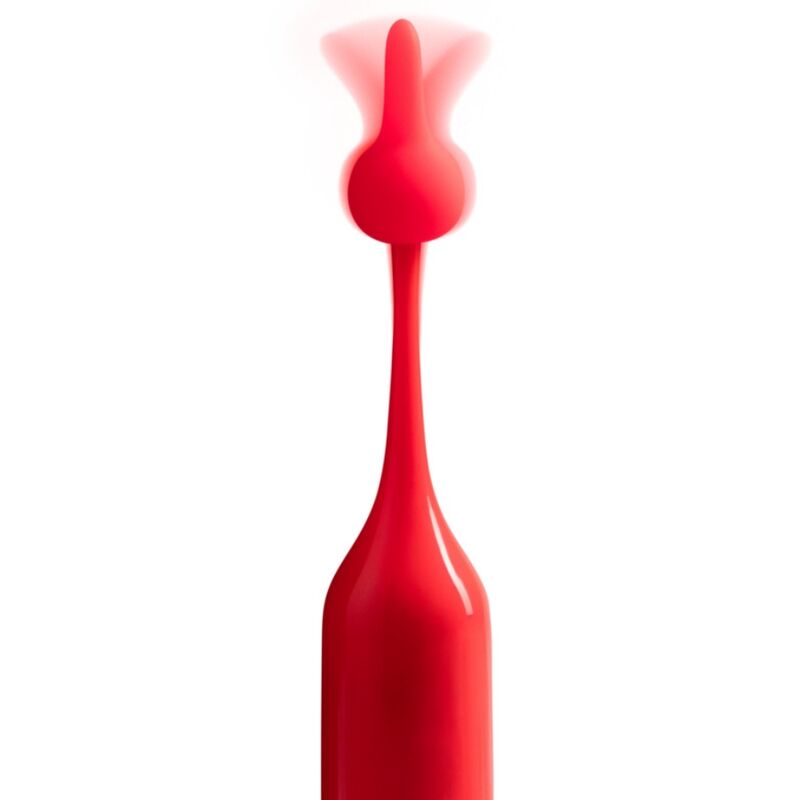 stimulateur clitoridien rond haute fréquence rouge Pop Romp vue 5 sur 13