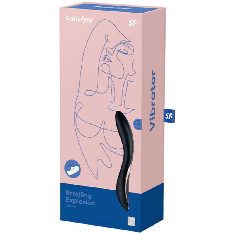 vibromasseur point G 2 moteurs Rrrolling Explosion Satisfyer vue 5 sur 5