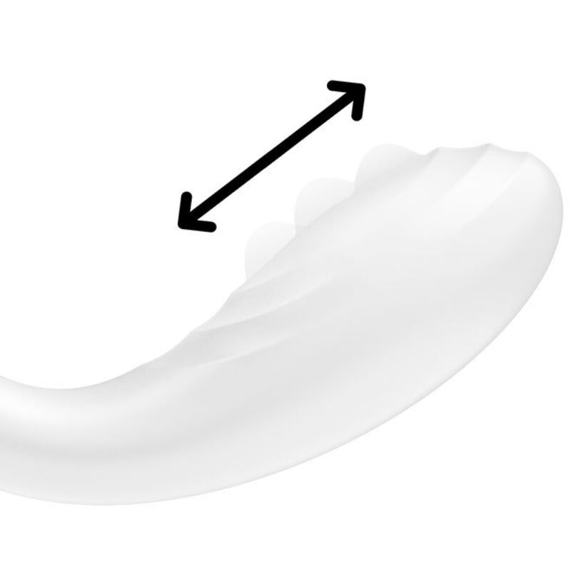 vibromasseur point G blanc Rrrolling Pleasure Satisfyer vue 2 sur 5