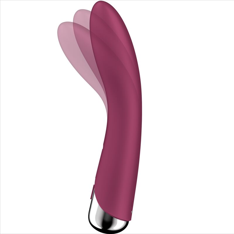 vibromasseur rotatif point G rouge Spinning Vibe 1 Satisfyer vue 5 sur 7