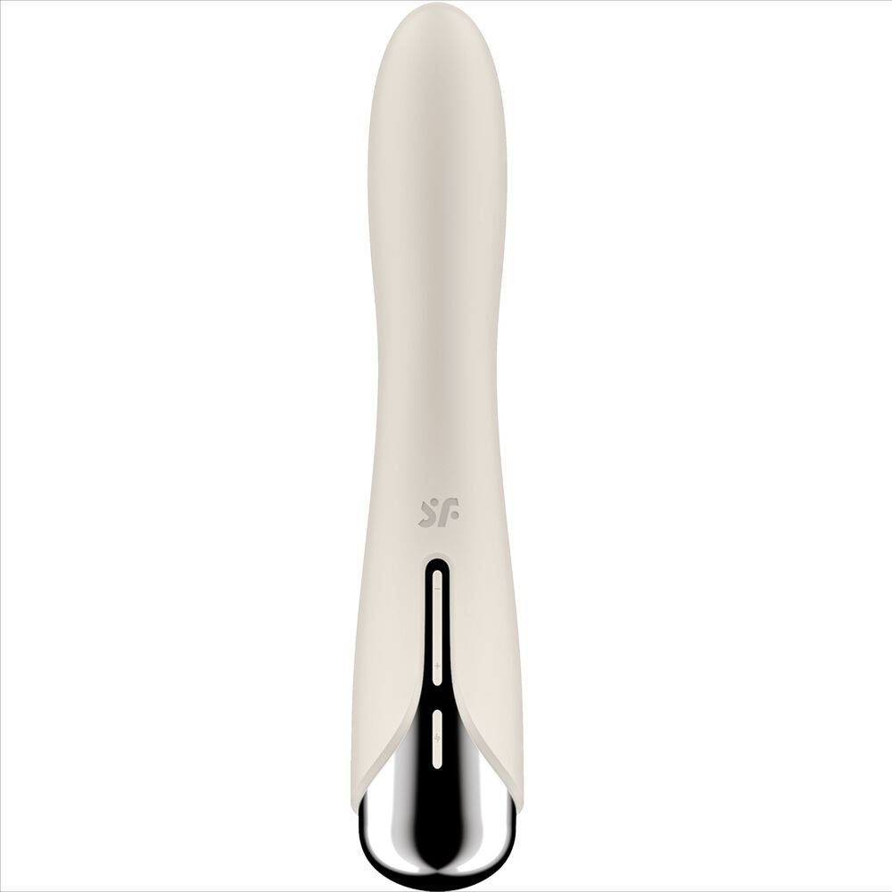 vibromasseur rotatif point G beige Spinning Vibe 1 Satisfyer vue 2 sur 7