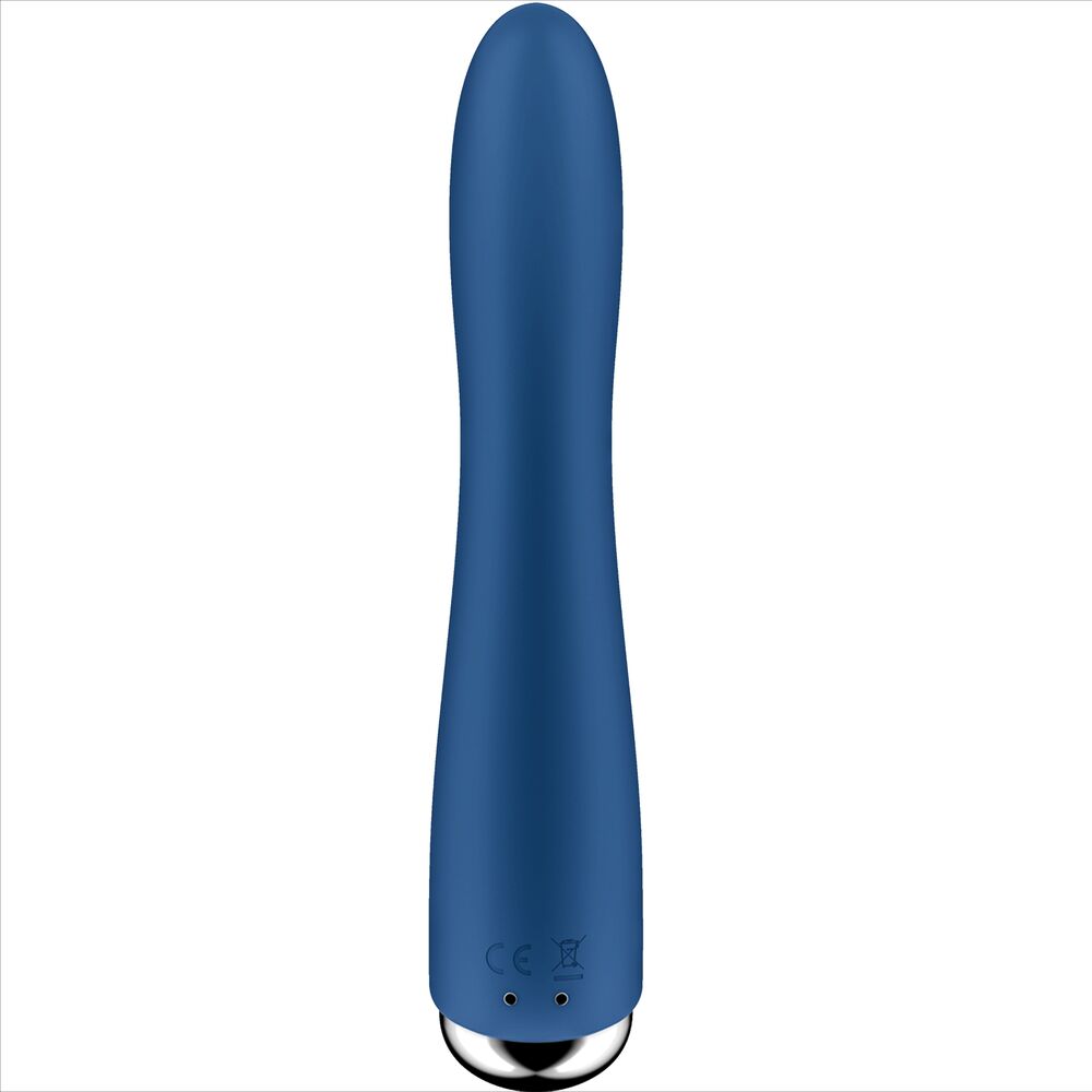 vibromasseur rotatif point G bleu Spinning Vibe 1 Satisfyer vue 3 sur 7