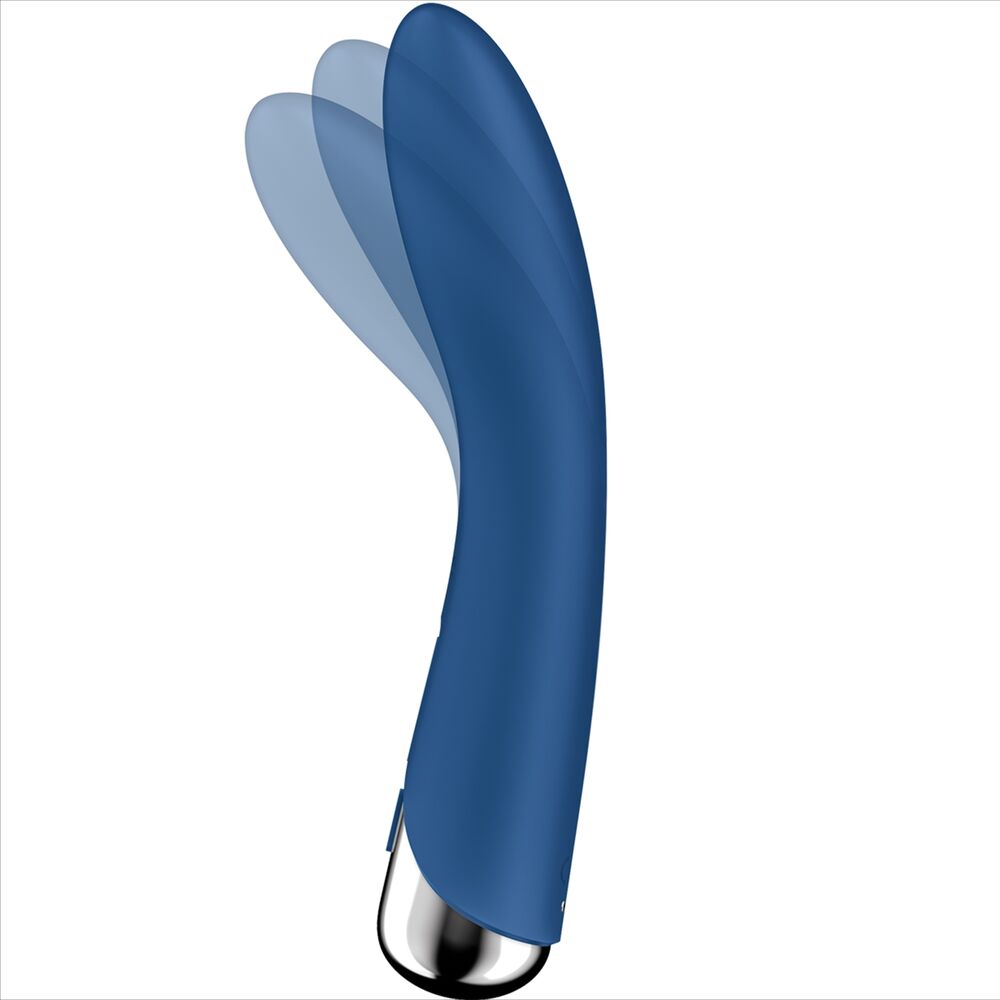 vibromasseur rotatif point G bleu Spinning Vibe 1 Satisfyer vue 5 sur 7