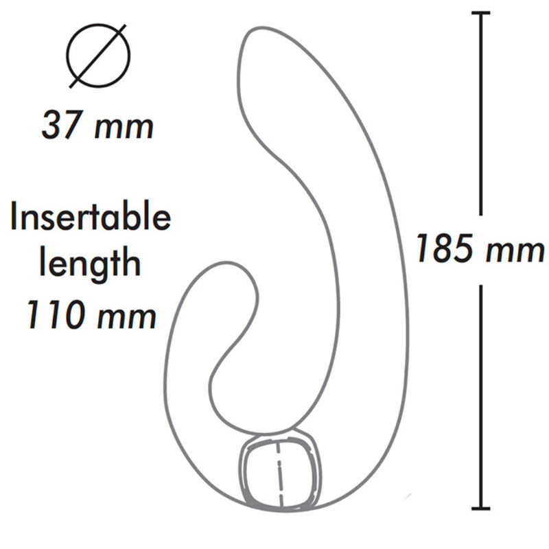 masseur double stimulation point G fuchsia Miyo Shunga vue 5 sur 6