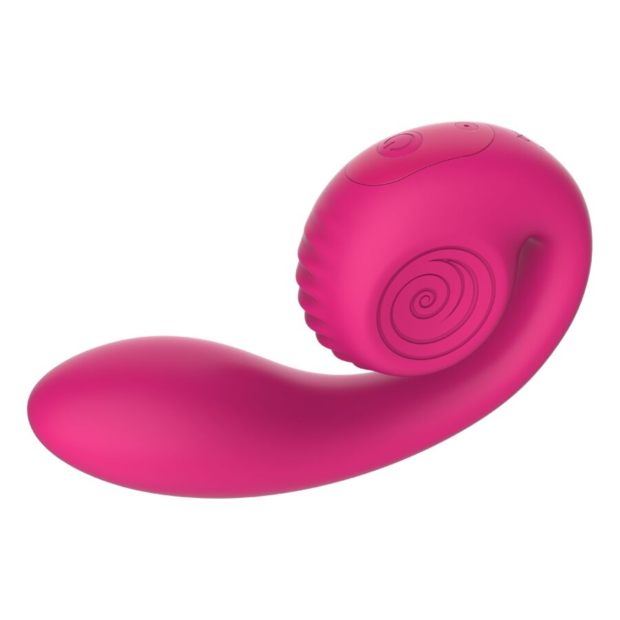 vibromasseur point G et clitoris rose Gizi Lite Snail Vibe vue 2 sur 5