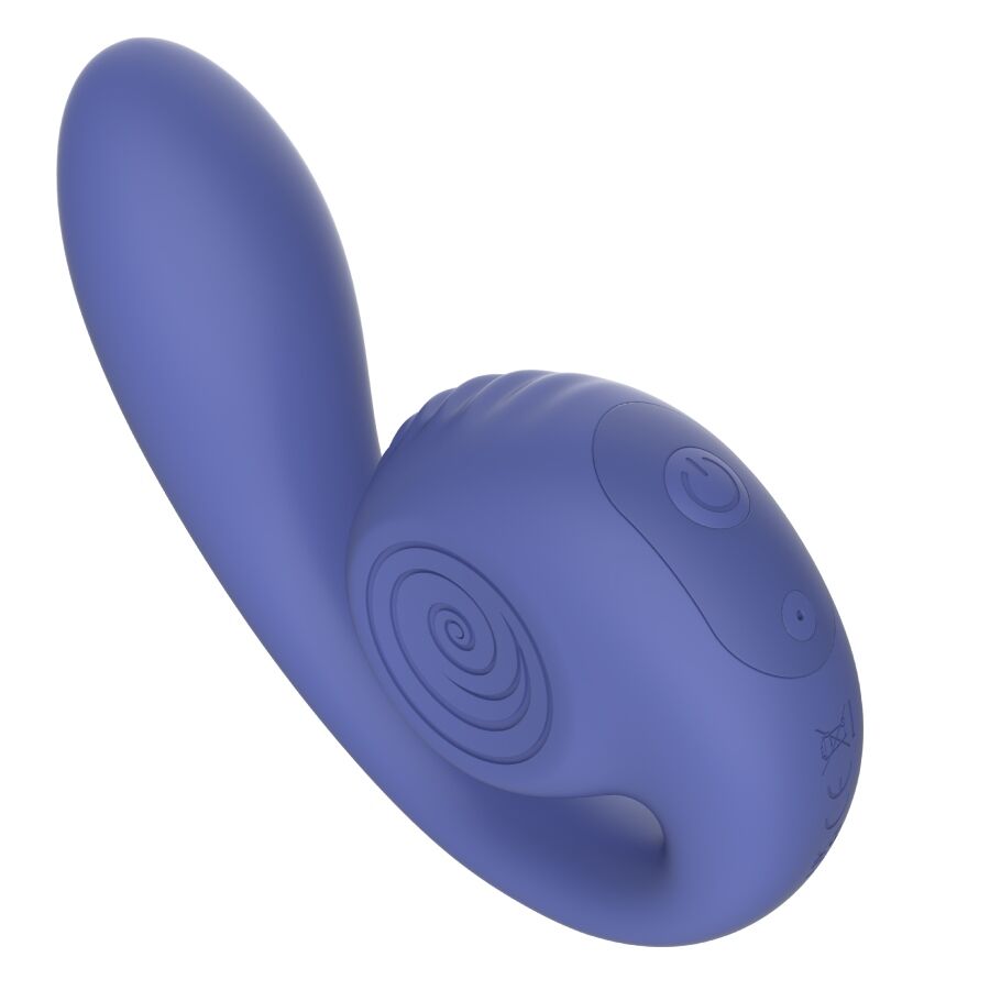 vibromasseur point G et clitoris violet Gizi Lite Snail Vibe vue 3 sur 5