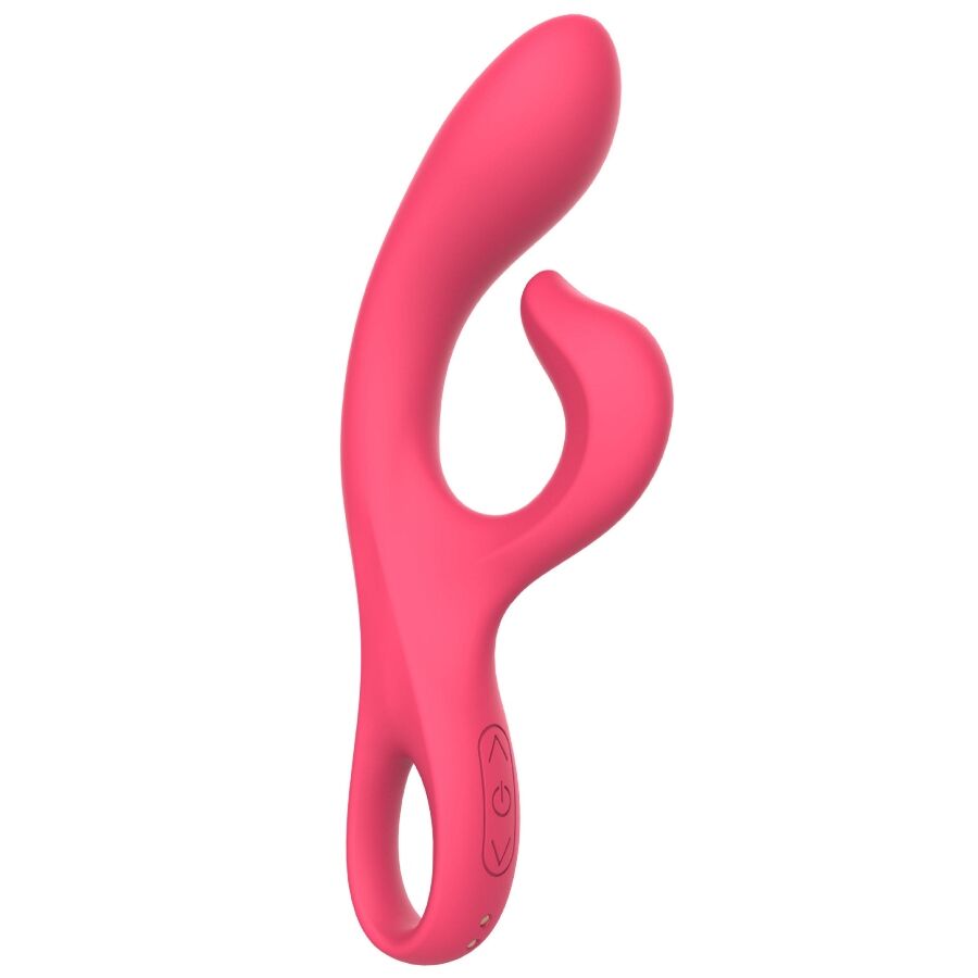 vibromasseur point G et clitoris flexible fuchsia Xocoon vue 2 sur 11