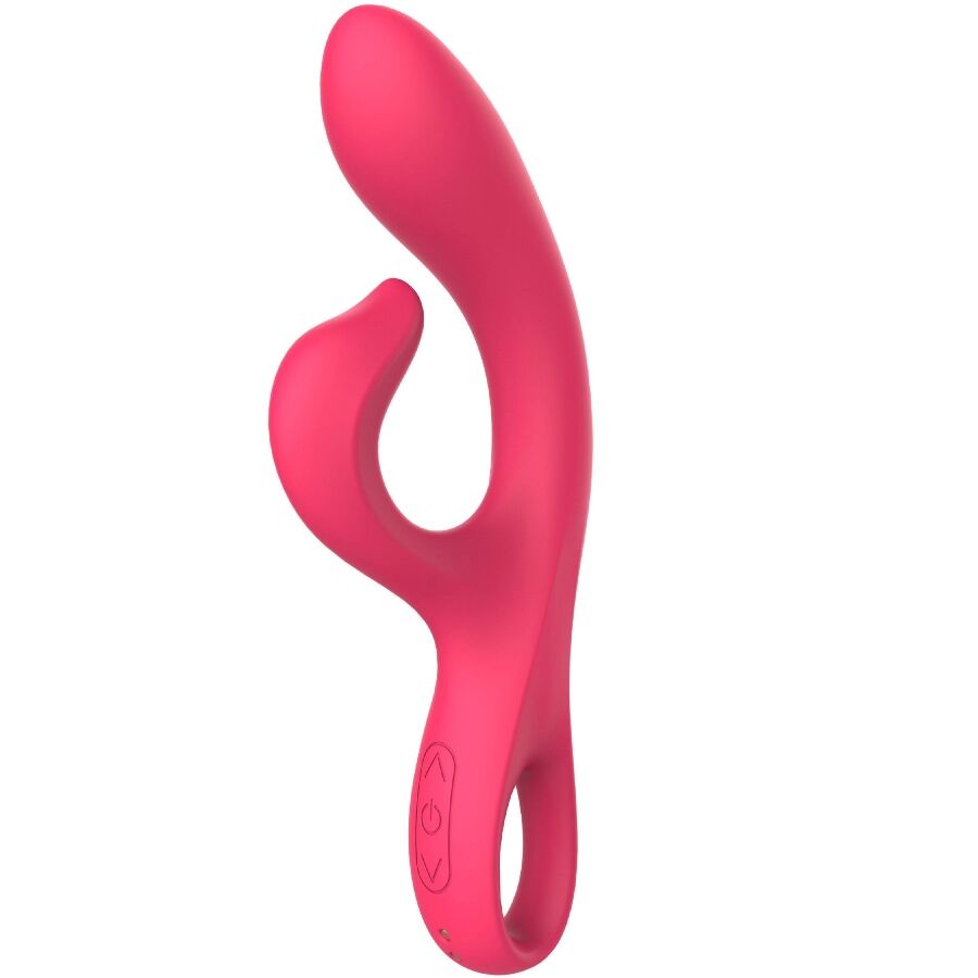 vibromasseur point G et clitoris flexible fuchsia Xocoon vue 4 sur 11