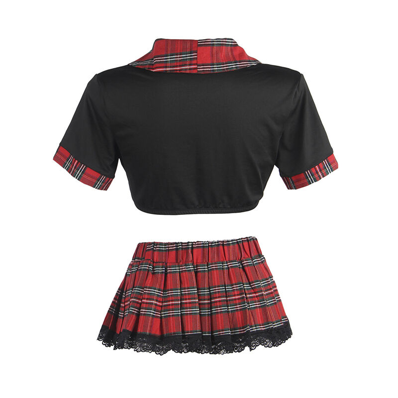 Costume écolière sexy jupe plissée Subblime, vue 5
