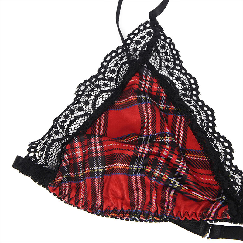 Costume étudiante sexy damier Subblime, vue 13